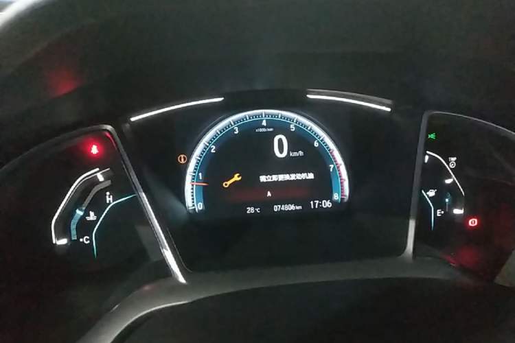 Used Honda Civic 2019 220TURBO Manual Jinkong Edition China VI Instrument Cluster