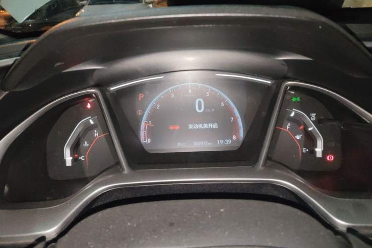 Used Honda Civic 2019 220TURBO CVT Dynamic Edition China VI Emission Standard Instrument Cluster