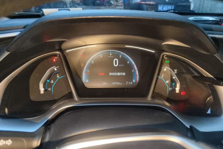Used Honda Civic 2019 220TURBO CVT Dynamic Edition China VI Instrument Cluster