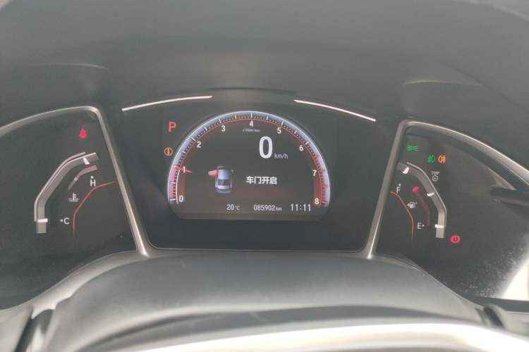 Used Honda Civic 2019 220TURBO CVT Dynamic Edition China VI Emission Standard Instrument Cluster
