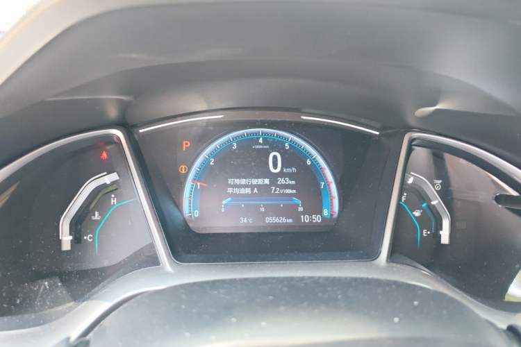 Used Honda Civic 2019 220TURBO CVT Dynamic Edition China VI Instrument Cluster