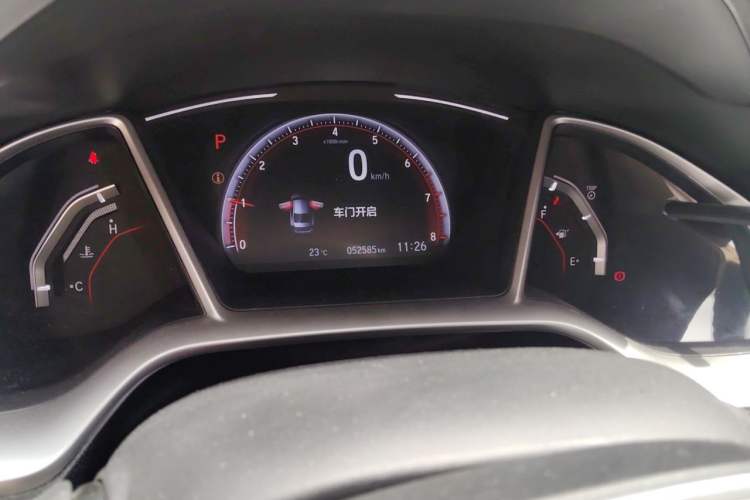 Used Honda Civic 2019 220TURBO CVT Dynamic Edition China VI Emission Standard Instrument Cluster