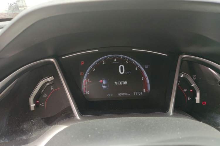 Used Honda Civic 2019 220TURBO CVT Dynamic Edition China VI Emission Standard Instrument Cluster
