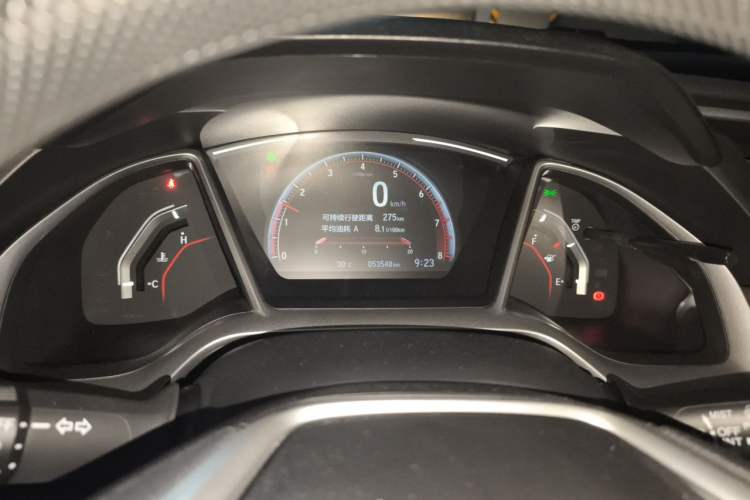 Used Honda Civic 2019 220TURBO CVT Dynamic Edition China VI Emission Standard Instrument Cluster