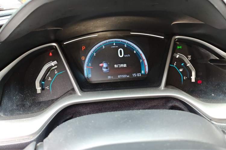 Used Honda Civic 2019 220TURBO CVT Dynamic Edition China VI Instrument Cluster