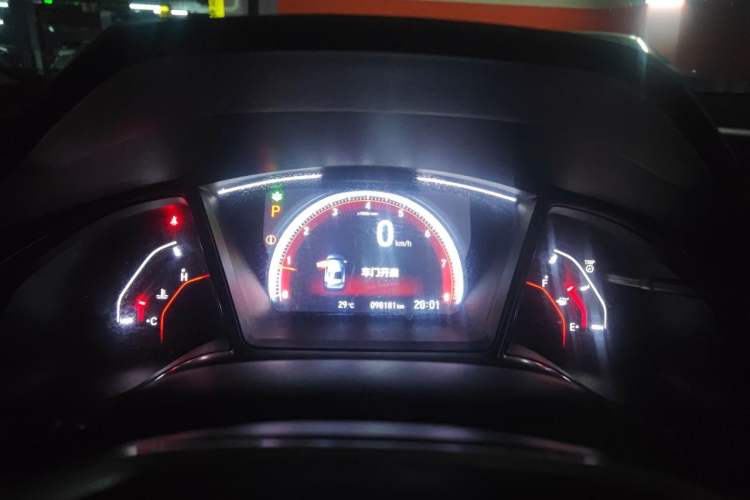 Used Honda Civic 2019 220TURBO CVT Dynamic Edition China V Emission Standard Instrument Cluster