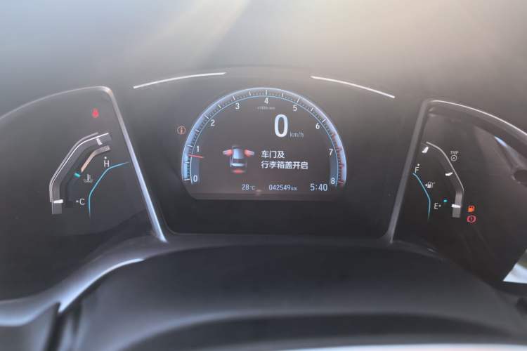 Used Honda Civic 2019 220TURBO Manual Jinkong Edition China VI Instrument Cluster
