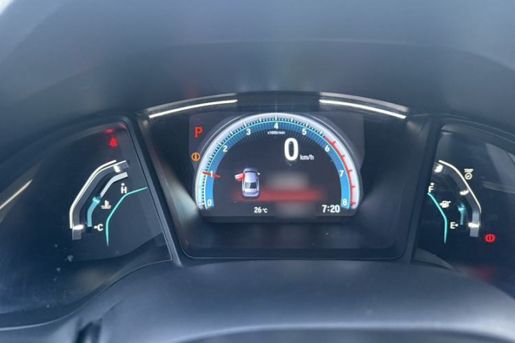Used Honda Civic 2019 180TURBO CVT Shangdong Edition China VI Interior 1