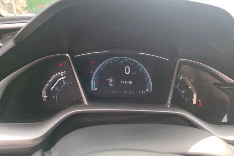 Used Honda Civic 2019 220TURBO CVT Dynamic Edition China VI Odometer Close Up