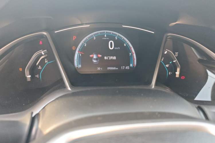 Used Honda Civic 2019 220TURBO CVT Dynamic Edition China VI Odometer Close Up