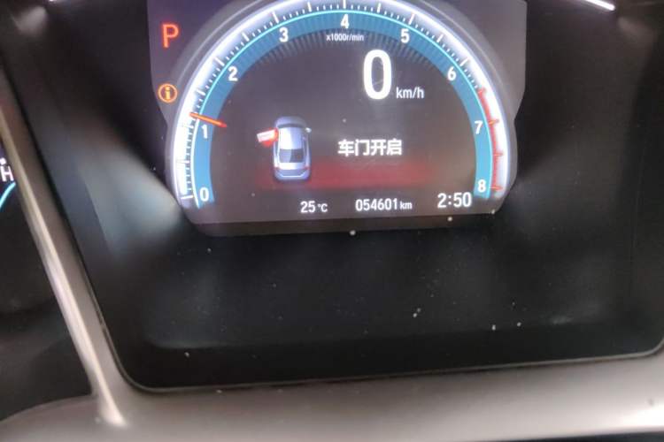 Used Honda Civic 2019 220TURBO CVT Dynamic Edition China VI Odometer Close Up