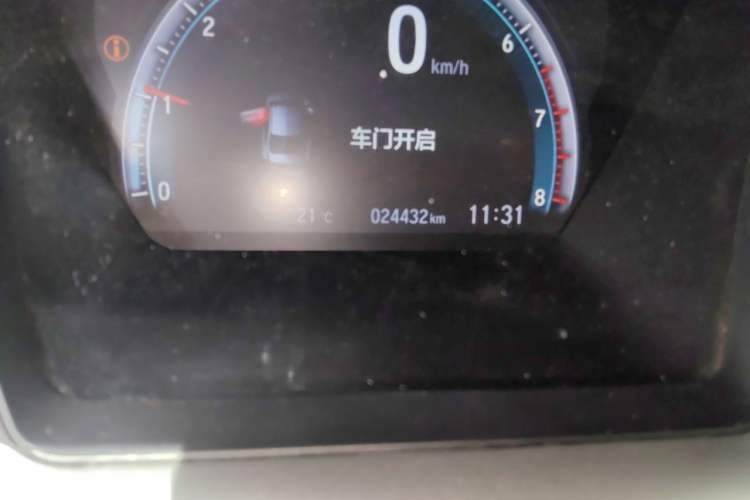 Used Honda Civic 2019 220TURBO CVT Dynamic Edition China VI Odometer Close Up