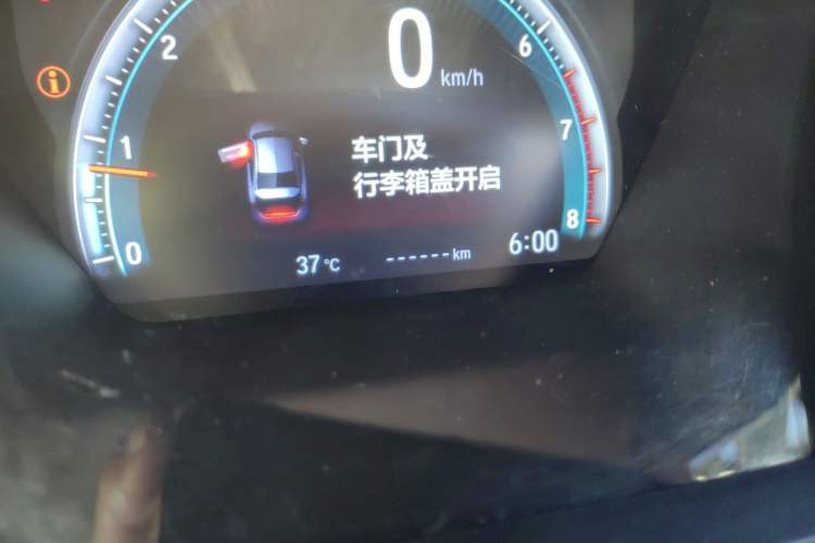 Used Honda Civic 2019 220TURBO CVT Dynamic Edition China VI Odometer Close Up