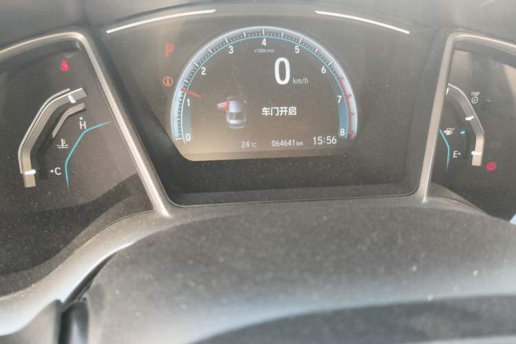 Used Honda Civic 2019 220TURBO CVT Dynamic Edition China VI Odometer Close Up