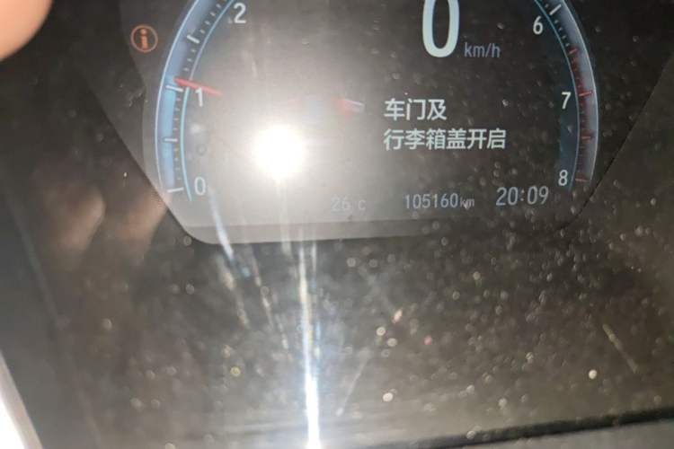 Used Honda Civic 2019 220TURBO CVT Dynamic Edition China VI Odometer Close Up
