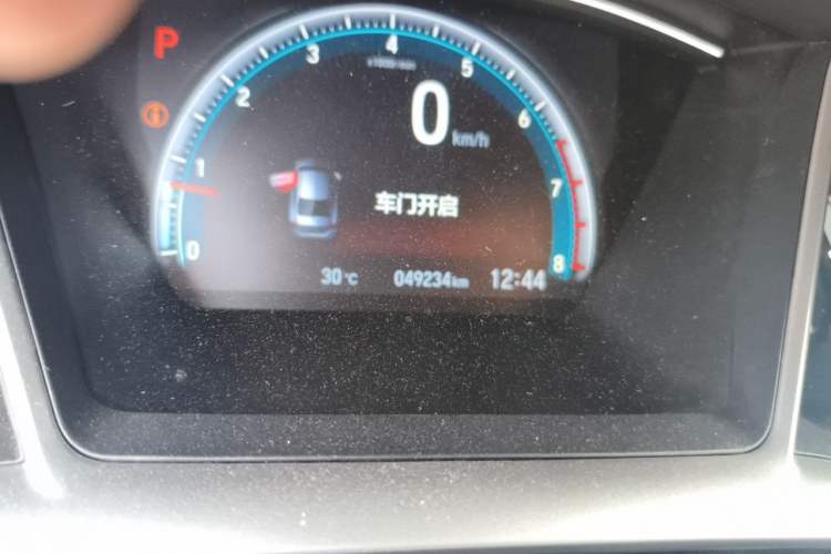 Used Honda Civic 2019 220TURBO CVT Dynamic Edition China VI Odometer Close Up