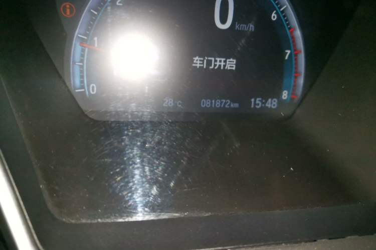Used Honda Civic 2019 220TURBO CVT Dynamic Edition China VI Odometer Close Up