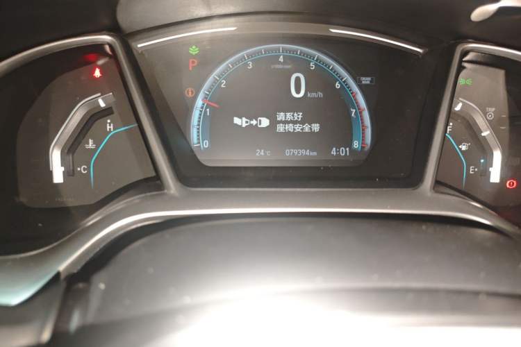 Used Honda Civic 2019 220TURBO CVT Dynamic Edition China VI Odometer Close Up