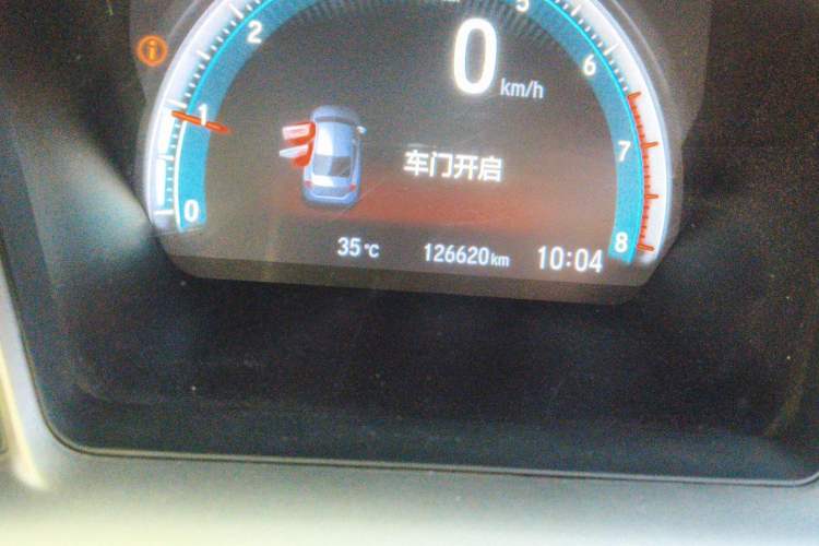 Used Honda Civic 2019 220TURBO CVT Dynamic Edition China VI Odometer Close Up