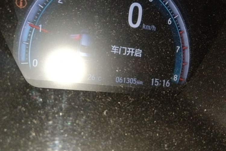 Used Honda Civic 2019 220TURBO CVT Dynamic Edition China VI Odometer Close Up