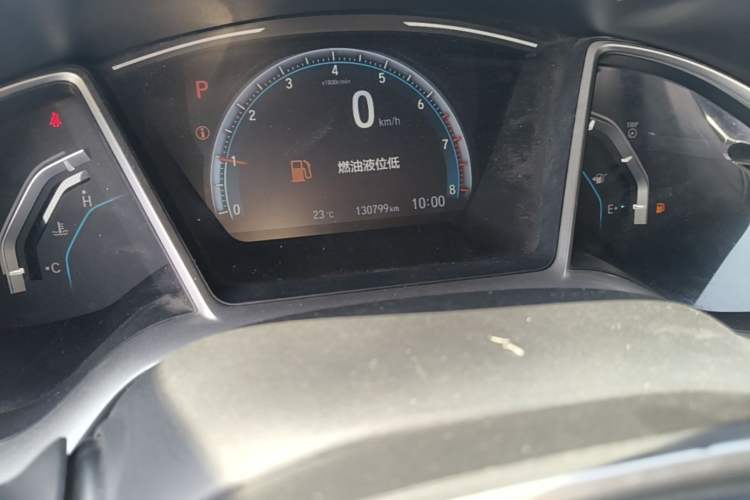 Used Honda Civic 2019 220TURBO CVT Dynamic Edition China VI Odometer Close Up