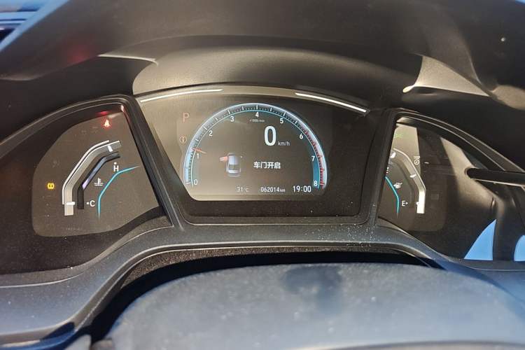 Used Honda Civic 2019 180TURBO CVT Shangdong Edition China VI Odometer Close Up