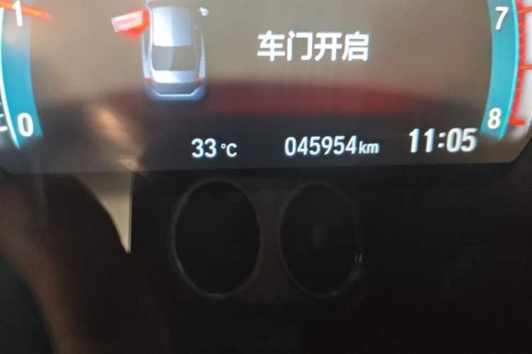 Used Honda Civic 2019 220TURBO CVT Dynamic Edition China VI Odometer Close Up