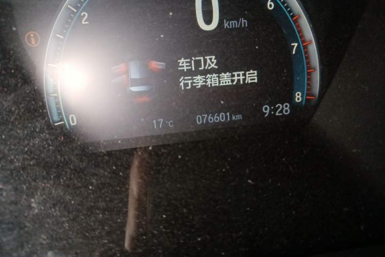 Used Honda Civic 2019 220TURBO CVT Dynamic Edition China VI Odometer Close Up
