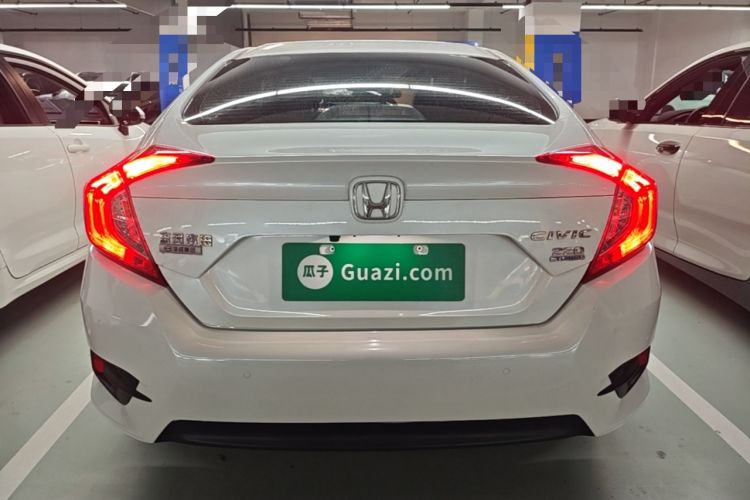 Used Honda Civic 2019 220TURBO CVT Dynamic Edition China VI Rear