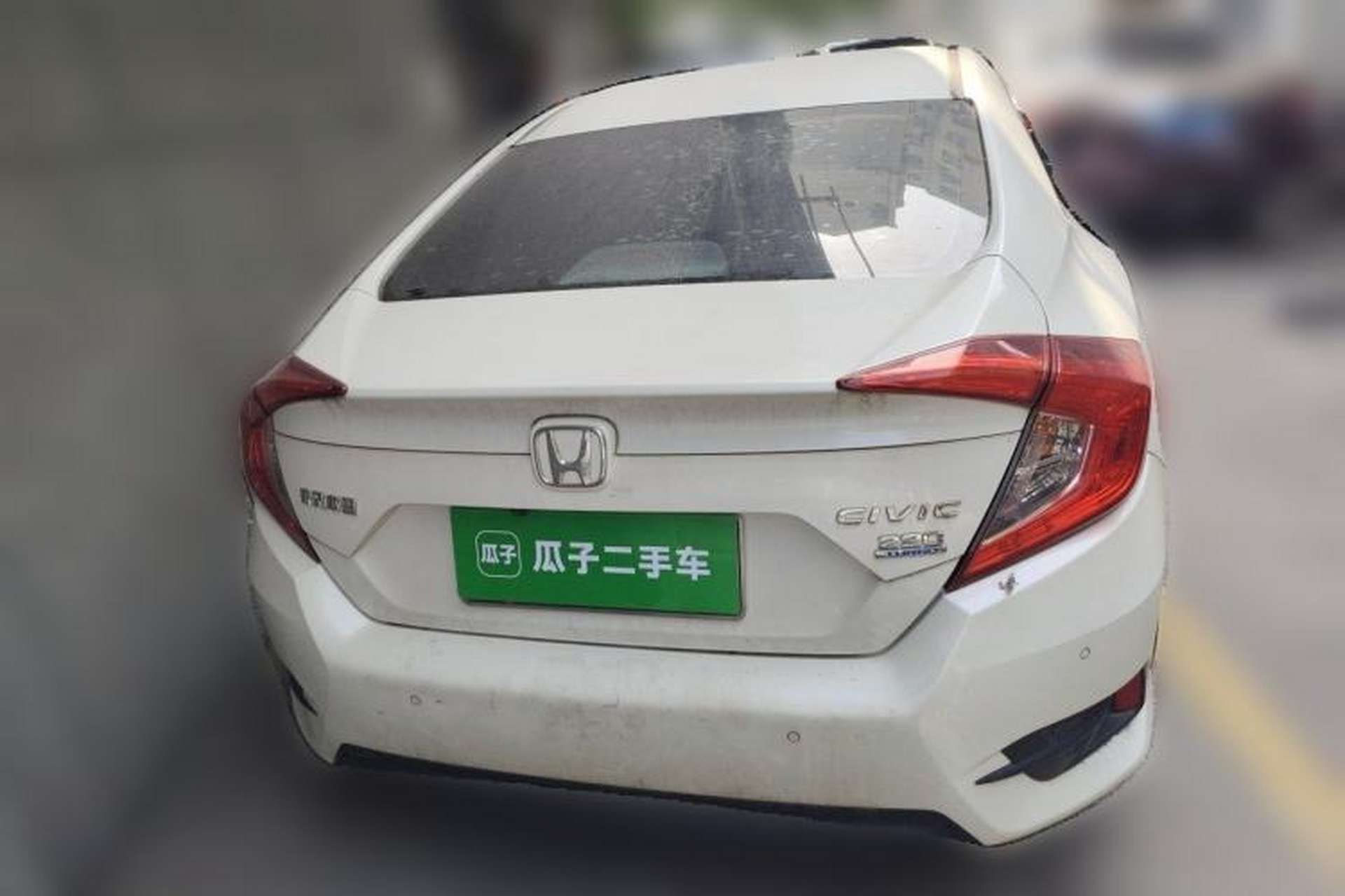 Used Honda Civic 2019 220TURBO CVT Dynamic Edition China V Rear