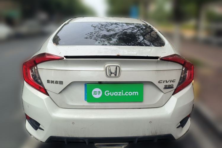 Used Honda Civic 2019 220TURBO CVT Dynamic Edition China VI Emission Standard Rear