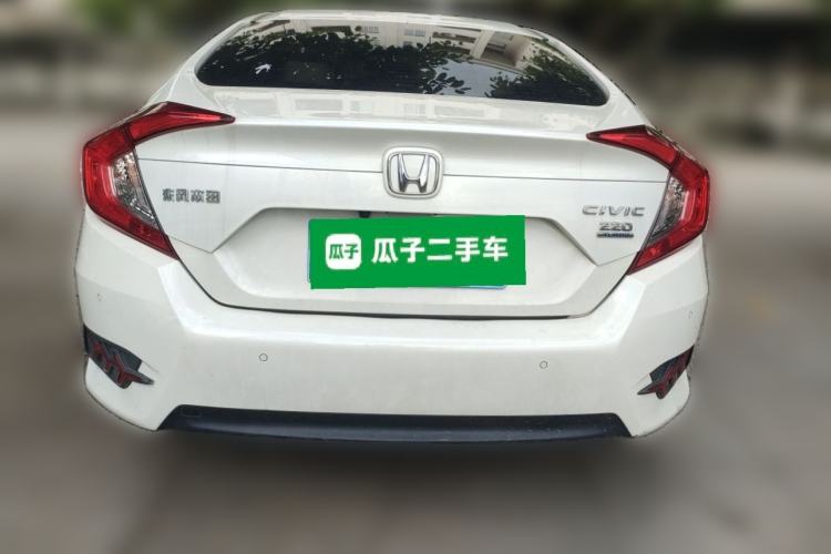 Used Honda Civic 2019 220TURBO CVT Dynamic Edition China VI Rear