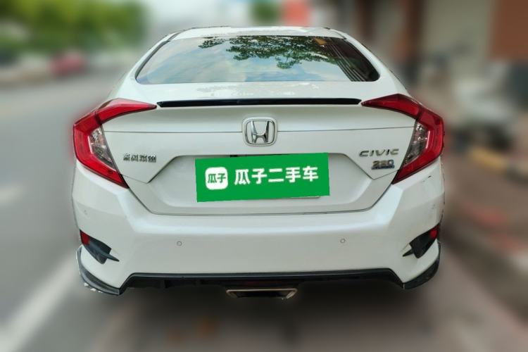 Used Honda Civic 2019 220TURBO CVT Dynamic Edition China V Emission Standard Rear