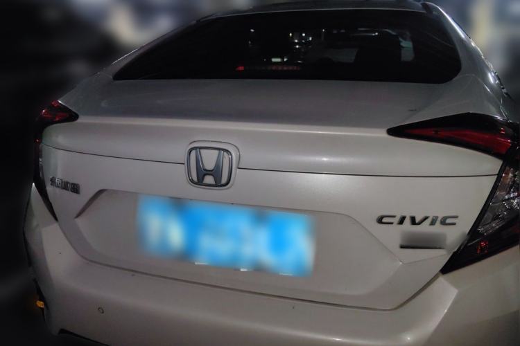 Used Honda Civic 2019 220TURBO CVT Dynamic Edition China V Rear