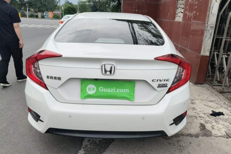 Used Honda Civic 2019 220TURBO CVT Power Edition China VI Emission Standard Rear