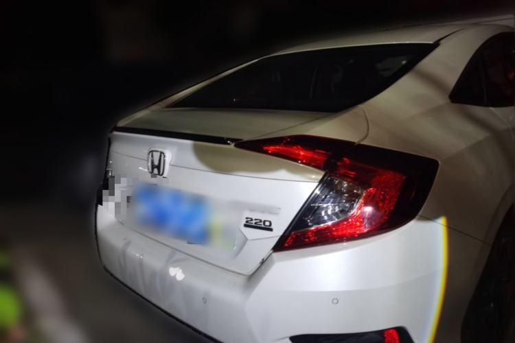 Used Honda Civic 2019 220TURBO CVT Dynamic Edition China VI Emission Standard Rear