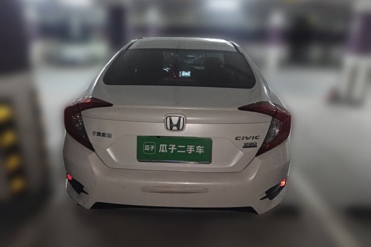 Used Honda Civic 2019 220TURBO CVT Dynamic Edition China VI Rear