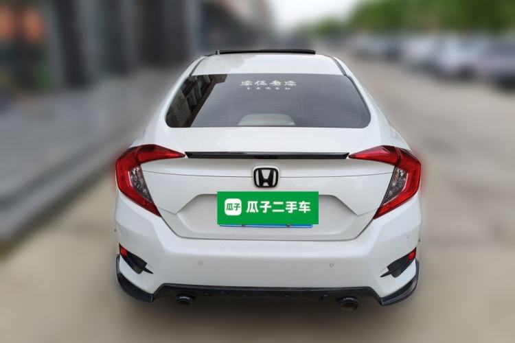 Used Honda Civic 2019 220TURBO CVT Dynamic Edition China VI Rear