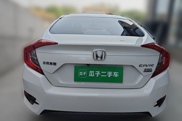 Used Honda Civic 2019 220TURBO CVT Dynamic Edition China V Rear
