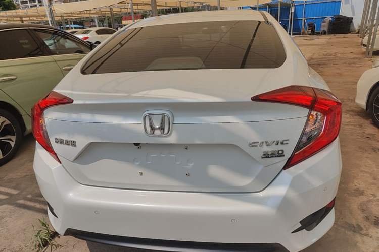 Used Honda Civic 2019 220TURBO CVT Dynamic Edition China VI Rear