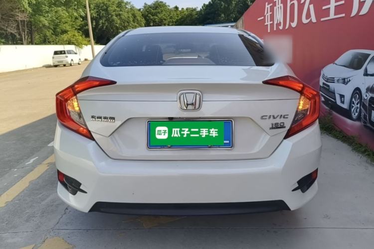 Used Honda Civic 2019 180TURBO CVT Shangqing Edition China VI Rear