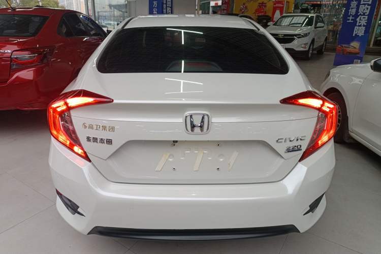 Used Honda Civic 2019 220TURBO CVT Dynamic Edition China VI Rear