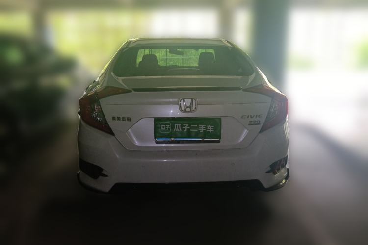 Used Honda Civic 2019 220TURBO CVT Dynamic Edition China VI Rear