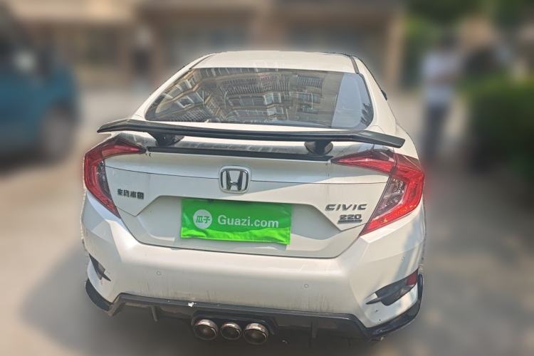 Used Honda Civic 2019 220TURBO CVT Dynamic Edition China VI Emission Standard Rear