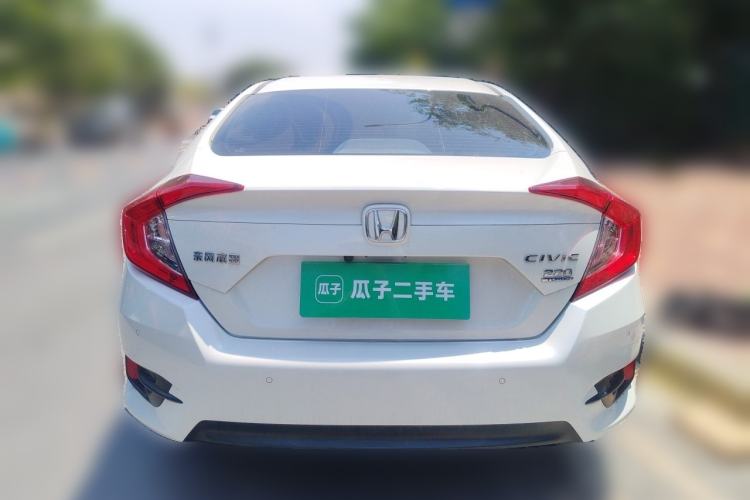 Used Honda Civic 2019 220TURBO CVT Dynamic Edition China VI Rear