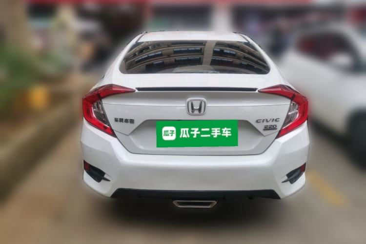 Used Honda Civic 2019 220TURBO CVT Ignition Edition China VI Emission Standard Rear