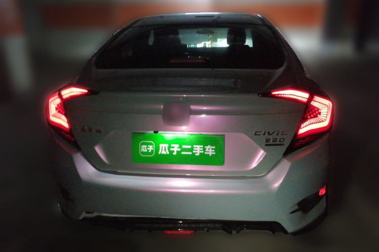 Used Honda Civic 2019 220TURBO CVT Dynamic Edition China V Rear