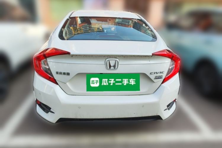 Used Honda Civic 2019 220TURBO CVT Dynamic Edition China VI Rear