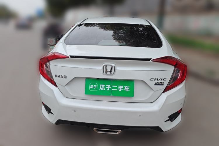 Used Honda Civic 2019 220TURBO CVT Dynamic Edition China VI Emission Standard Rear