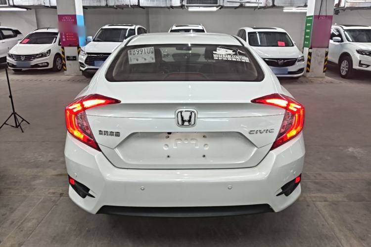 Used Honda Civic 2019 180TURBO CVT Shangdong Edition China VI Rear